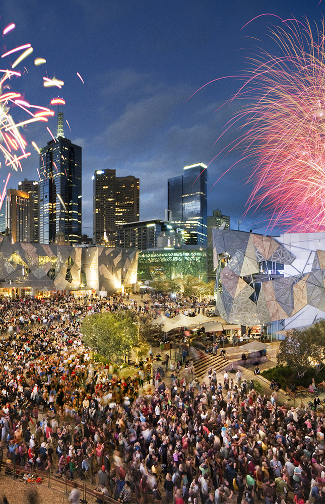 Fed Square Event Melbourne Australia